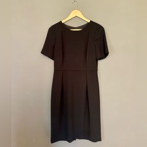 Black J. Crew Short-Sleeve Dress, Size 6T